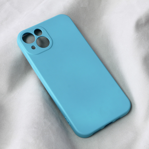 Maska / futrola Teracell Soft Velvet za iPhone 13 mint.