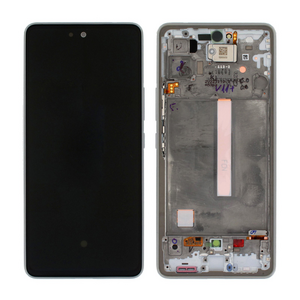 LCD displej za Samsung A536 Galaxy A53 5G + touchscreen + frame crni Service Pack original/GH82-28024A.