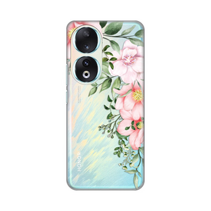 Silikonska maska / futrola print ultra tanka za Huawei Honor 90 Gentle Rose Pattern.