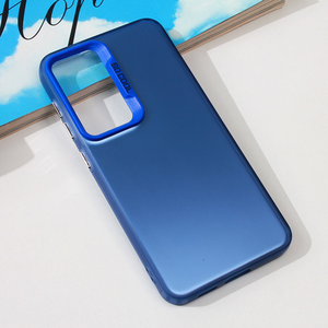 Maska / futrola providna za Samsung S921B Galaxy S24 plava.