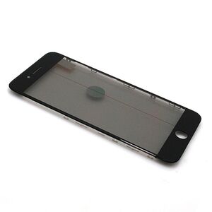 Staklo touchscreen-a za Iphone 8 Plus sa frejmom + oca I polaroid crni original (MS).