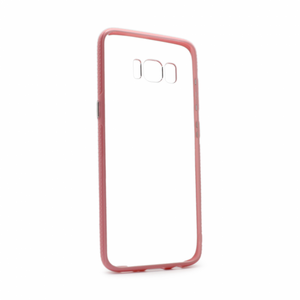 Maska / futrola providna Cover za Samsung G950 S8 roze.