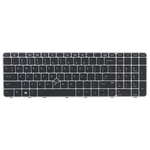 Tastatura za laptop HP 850 G3 sivi frame sa misem.