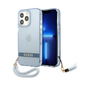 Maska / futrola Guess Hc PC/TPU Translucent za iPhone 13 Pro Max 6.7 plava (GUHCP13XHTSGSB).