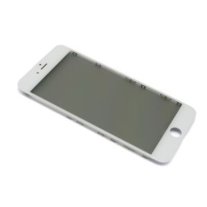 Staklo touchscreen-a za iPhone 6s Plus + frame + OCA stiker + polaroid original (Crown Quality) beli (MS).
