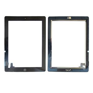 touchscreen za Apple iPad 2 + home dugme crni (MS).