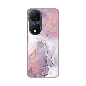 Silikonska maska / futrola print za Huawei Honor X7b Pink Marble.