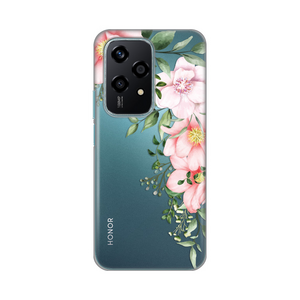 Silikonska maska / futrola print ultra tanka za Huawei Honor 200 Lite Gentle Rose Pattern.