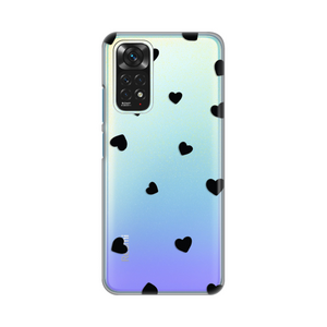 Silikonska maska / futrola print ultra tanka za Xiaomi Redmi Note 11/Redmi Note 11s Hearts.