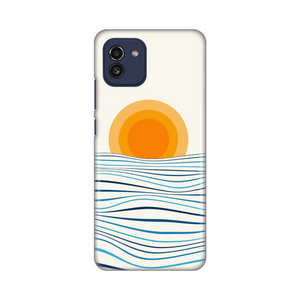 Silikonska maska / futrola print za Samsung A035 Galaxy A03 Sunset.