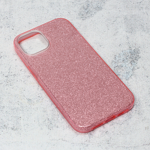 Maska / futrola Crystal Dust za iPhone 14 roze.