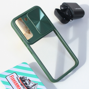 Maska / futrola CamShield za Samsung Galaxy S22 zelena.
