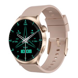 Smart Watch DT4 Mate zlatni (silikonska narukvica) (MS).