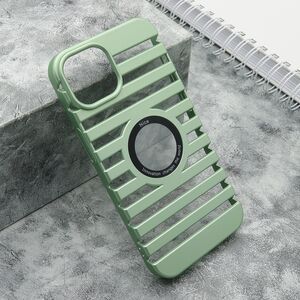 Maska / futrola LINES LOGO CUT za iPhone 14 (6.1) mint (MS).
