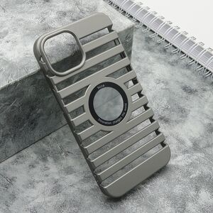 Maska / futrola LINES LOGO CUT za iPhone 13 (6.1) siva (MS).
