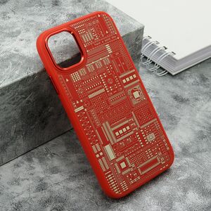 Maska / futrola MACHINERY za iPhone 11 (6.1) crvena (MS).
