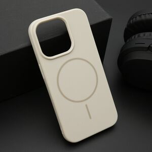Maska / futrola JELLY MagSafe za iPhone 15 Pro (6.1) titanijum (MS).