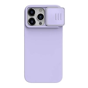 Maska / futrola Nillkin Cam Shield Silky za iPhone 15 Pro (6.1) ljubicasta (MS).
