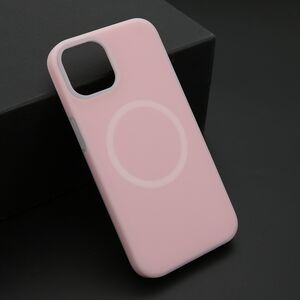 Maska / futrola PASTEL COLOR MagSafe za iPhone 14 (6.1) roze (MS).