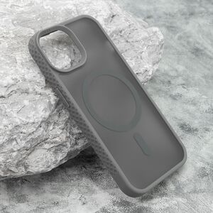 Maska / futrola RUGGED MagSafe za iPhone 15 siva (MS).