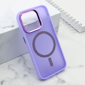 Maska / futrola SHINING MAGSAFE za iPhone 15 Pro (6.1) ljubicasta (MS).