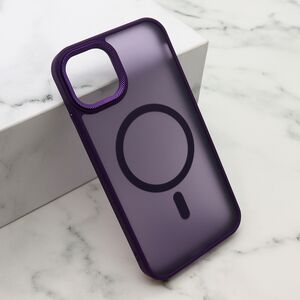 Maska / futrola SILKY MAGSAFE II za iPhone 11 (6.1) ljubicasta (MS).