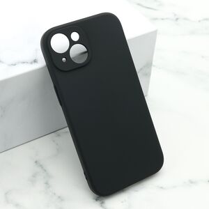 Maska / futrola Soft Silicone za iPhone 15 crna (MS).