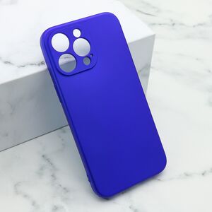 Maska / futrola Soft Silicone za iPhone 15 Pro Max (6.7) plava (MS).