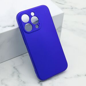 Maska / futrola Soft Silicone za iPhone 15 Pro (6.1) plava (MS).