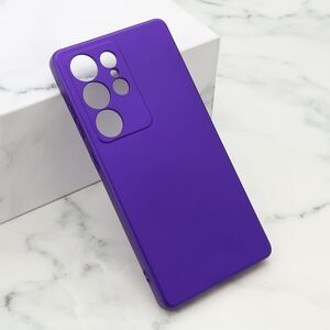 Maska / futrola Soft Silicone za Samsung S938 Galaxy S25 Ultra 5G ljubicasta (MS).