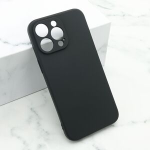 Maska / futrola Soft Silicone za iPhone 15 Pro Max (6.7) crna (MS).