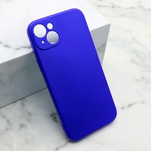 Maska / futrola Soft Silicone za iPhone 15 Plus plava (MS).