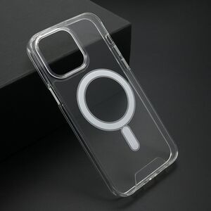 Maska / futrola STANDARD MagSafe za iPhone 15 Pro Max (6.7) providna (bela) (MS).