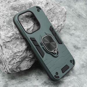 Maska / futrola Square Ring za iPhone 15 Pro (6.1) zelena (MS).