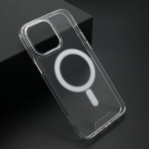 Maska / futrola STANDARD MagSafe za iPhone 14 Pro Max (6.7) providna (bela) (MS).