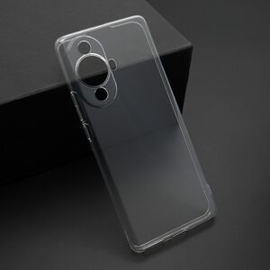 Silikonska maska / futrola ultra tanka PROTECT silikon za Huawei Nova 11 pro providna (bela) (MS).