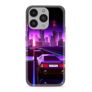 Maska / futrola ultra tanka print providna NEON WAVE za iPhone 14 Pro (6.1) NW03 (MS).