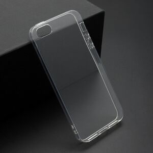 Silikonska maska / futrola ultra tanka PROTECT silikon za iPhone SE 2018 providna (bela) (MS).