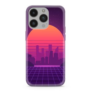 Maska / futrola ultra tanka print providna NEON WAVE za iPhone 14 Pro (6.1) NW04 (MS).