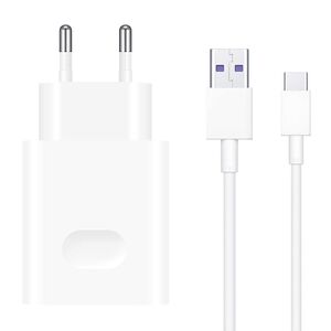 Kucni punjac Huawei USB CP404 22.5W sa Type-C kablom beli original (55033325) (MS).