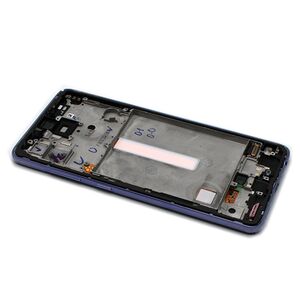 LCD displej za Samsung A525/A526 Galaxy A52/A52 5G + Touch screen + frame violet original EU (MS).