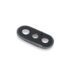 Staklo kamere za Iphone X + frame crni (MS).