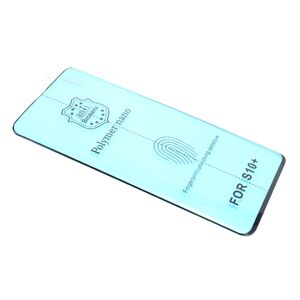 Folija za zastitu ekrana POLYMER NANO za Samsung G975F Galaxy S10 Plus crna (MS).