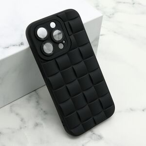 Maska / futrola 3D WALL za iPhone 14 Pro (6.1) crna (MS).