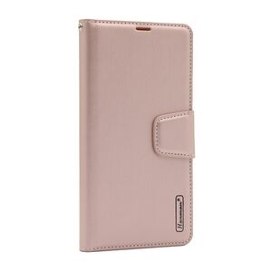 Maska / futrola na preklop HANMAN II za Xiaomi Redmi Note 11 Global svetlo roze (MS).