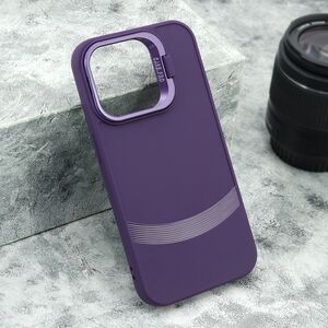 Maska / futrola CAMERA HOLDER za iPhone 14 (6.1) ljubicasta (MS).