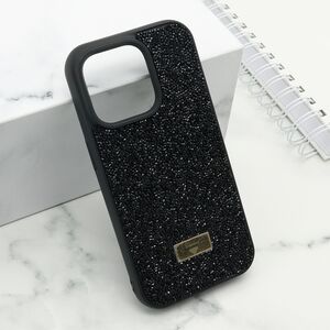 Maska / futrola DIAMOND SELECTION za iPhone 14 Pro (6.1) crna (MS).