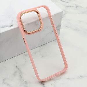 Maska / futrola ELEGANT EDGE za iPhone 15 Pro (6.1) roze (MS).