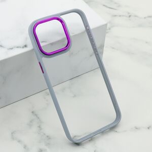 Maska / futrola ELEGANT EDGE za iPhone 15 Pro Max (6.7) ljubicasta (MS).