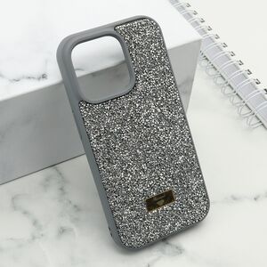 Maska / futrola DIAMOND SELECTION za iPhone 14 Pro (6.1) srebrna (MS).